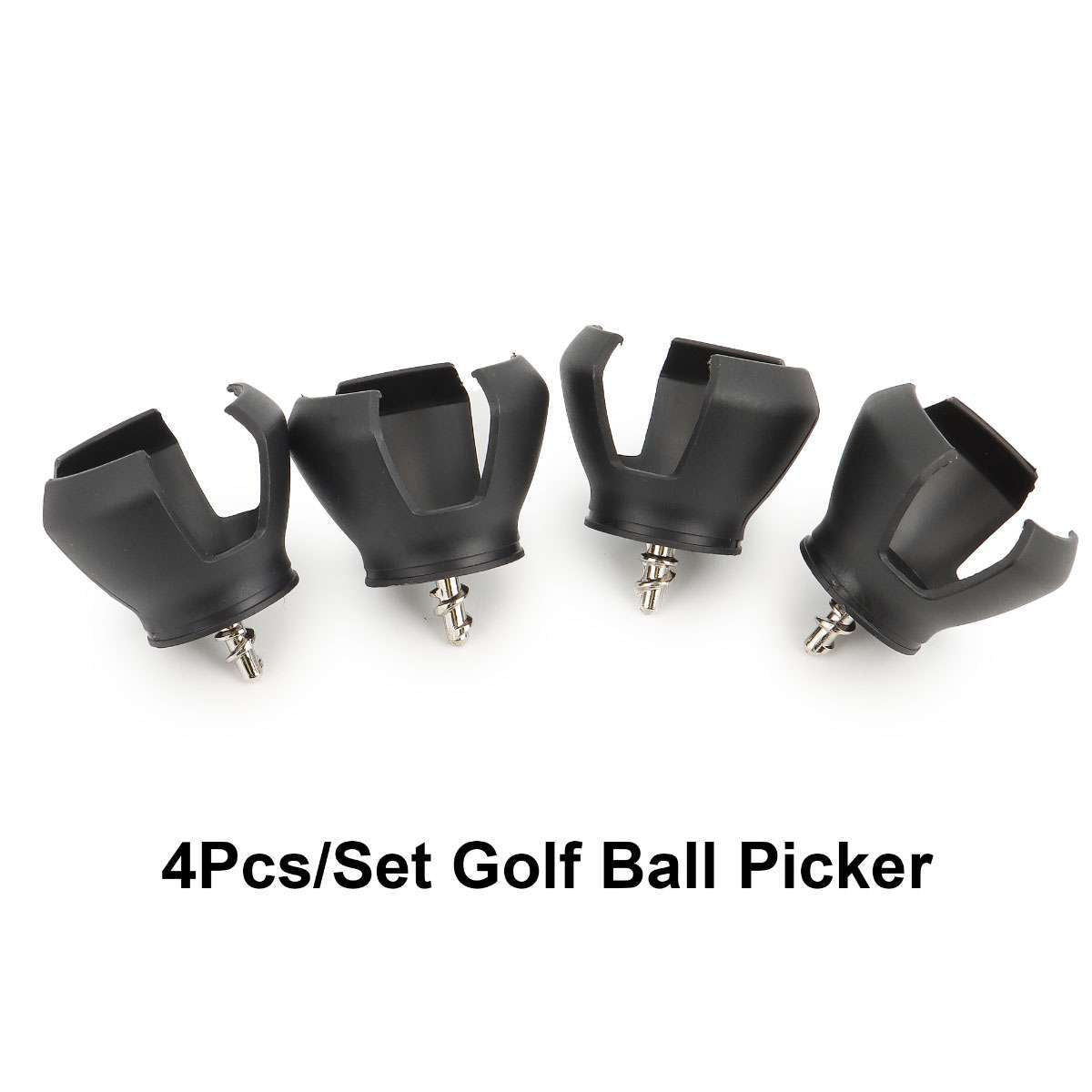 4Pcs Golf Ball Pick up Retriever Claw Sucker Tool for Putter Practical