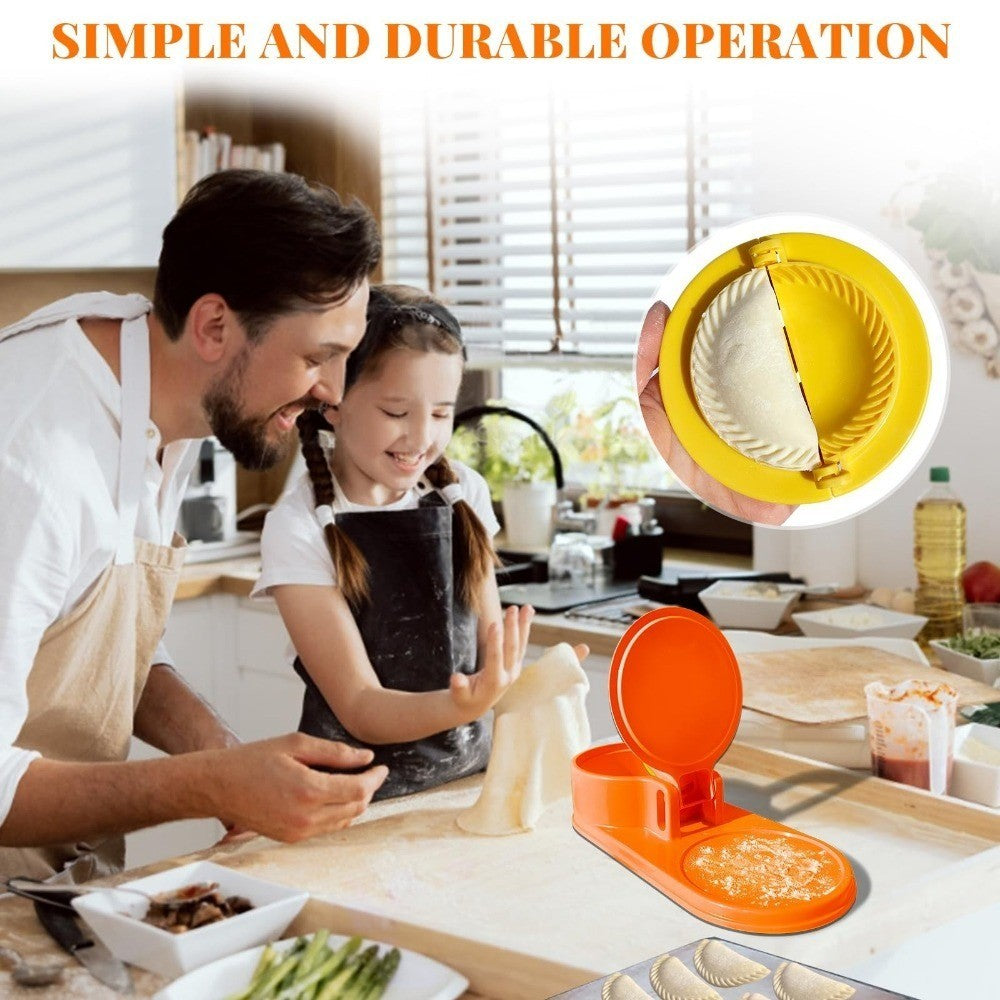 3-In-1 Multi-Function Dumpling Production Press DIY Dumpling Skin Dough Press