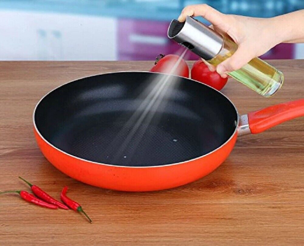 Stainless Steel Olive Oil Sprayer Mister – Cooking Spray for BBQ, Salad, Baking