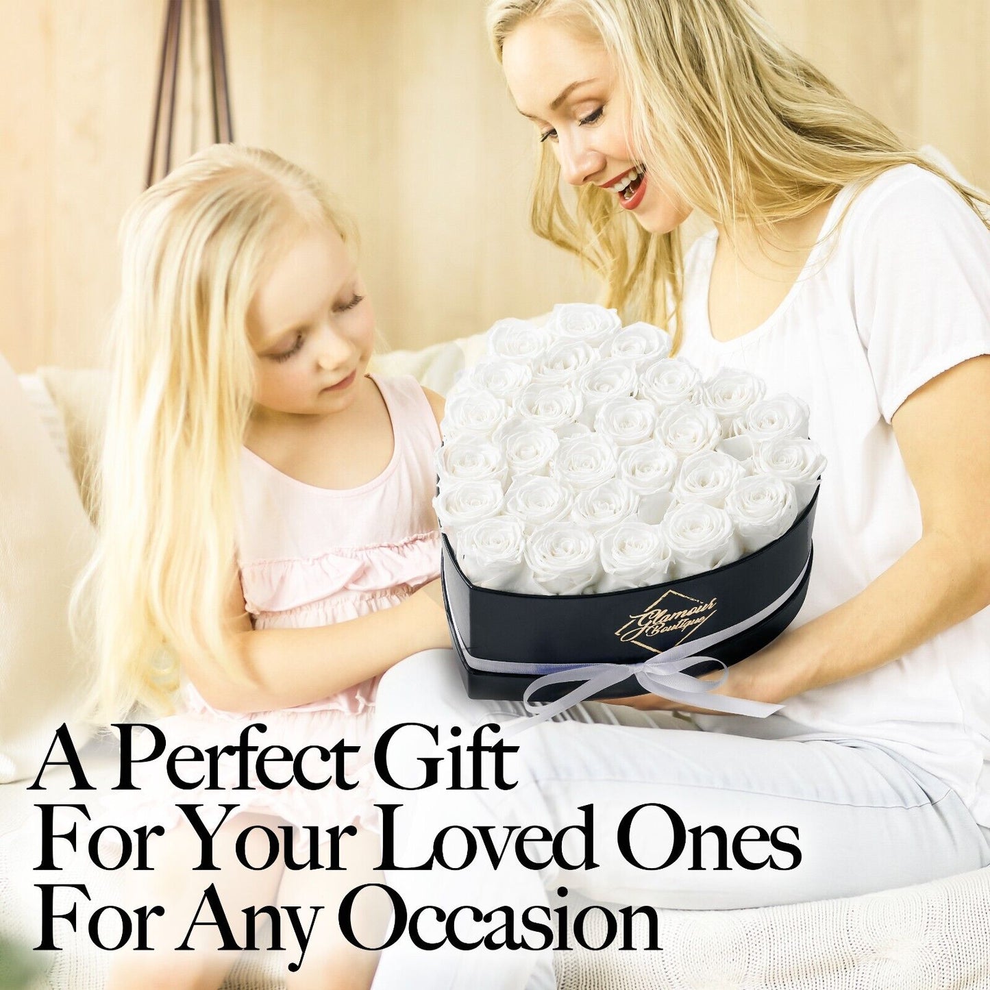 eternal flowers, Forever Roses in Heart-Shaped Box - 27 Preserved Roses, Long-Lasting Gift for Valentine's Day, Anniversary Fruit Decor Decorative