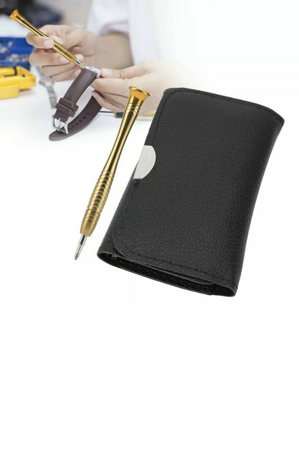 Watchmakers Professional Eyeglasses Watch Screwdriver Precision Repair Tools Set