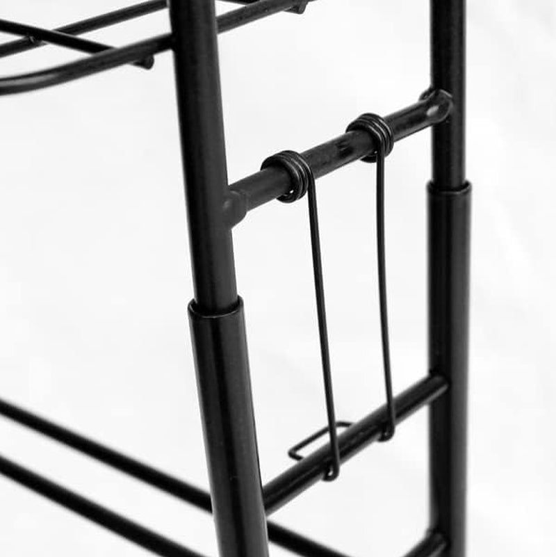 Toilet Paper Holder Stand with Storage Shelf & Bath Mat β Freestanding Bathroom Tissue Holder, Rustproof Steel, Holds 3 Rolls, No Drilling