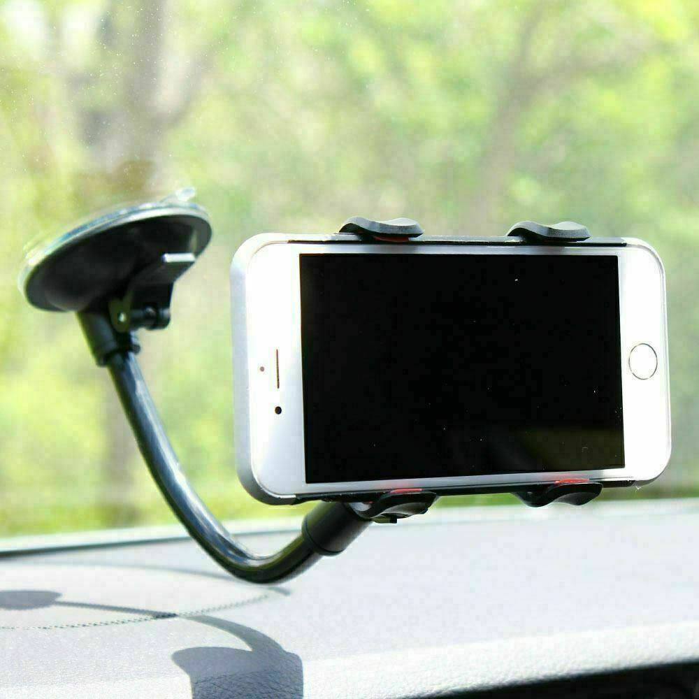 360° Car Windshield Mount Cradle Holder Stand for Mobile Cell Phone GPS Iphone X