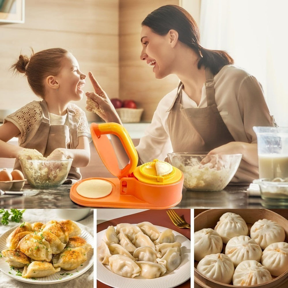 3-In-1 Multi-Function Dumpling Production Press DIY Dumpling Skin Dough Press