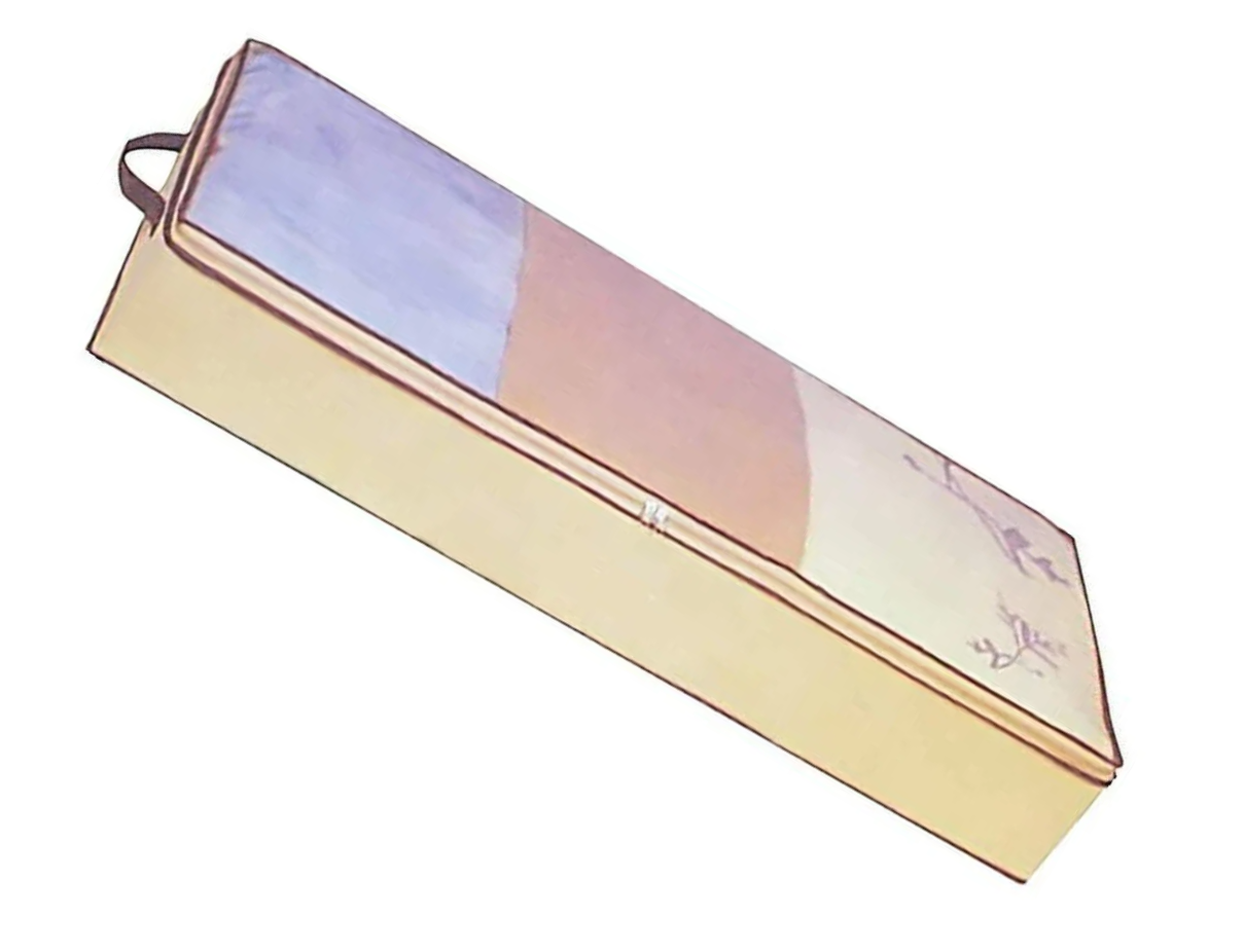 Trending Under Bed Storage Bags 2-Pack | Flexible Zippered Fabric Organizers w/ Transparent Top, Breathable, Eco-Friendly & Durable Design