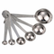 6 Pieces Measuring Spoon Set 1/8 TSP to 1 Table Spoon Easy to Read Measurements Heavy Duty Stainless Steel Commercial Food Grade Kitchen Utensils
