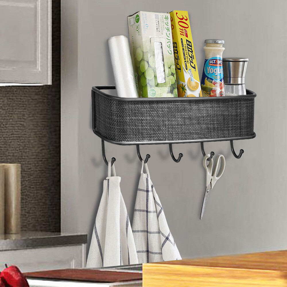 Wall Mount Key Holder Mail Holder Wooden Rack Mail Sorter Organizer Home Decor