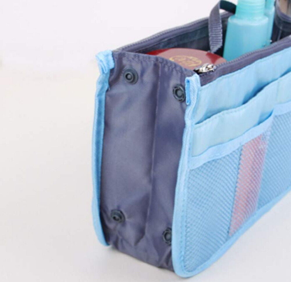 Women's Travel Purse Organizer Insert – Multi-Pocket Tote Handbag Liner for Easy Bag Swap, Lightweight Storage for Essentials, Makeup & Accessories