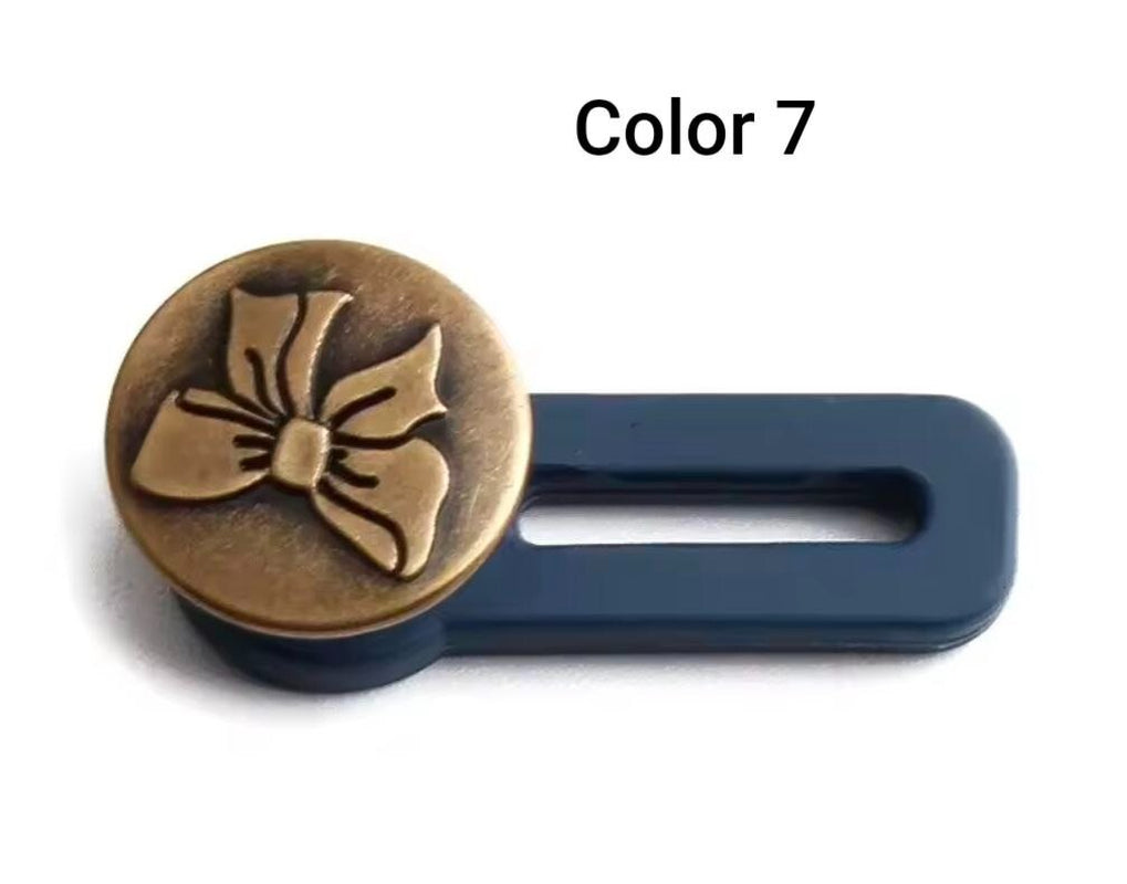 4PCS Expander Button Pants Waist Extender Metal Adjustable Retractable for Jeans