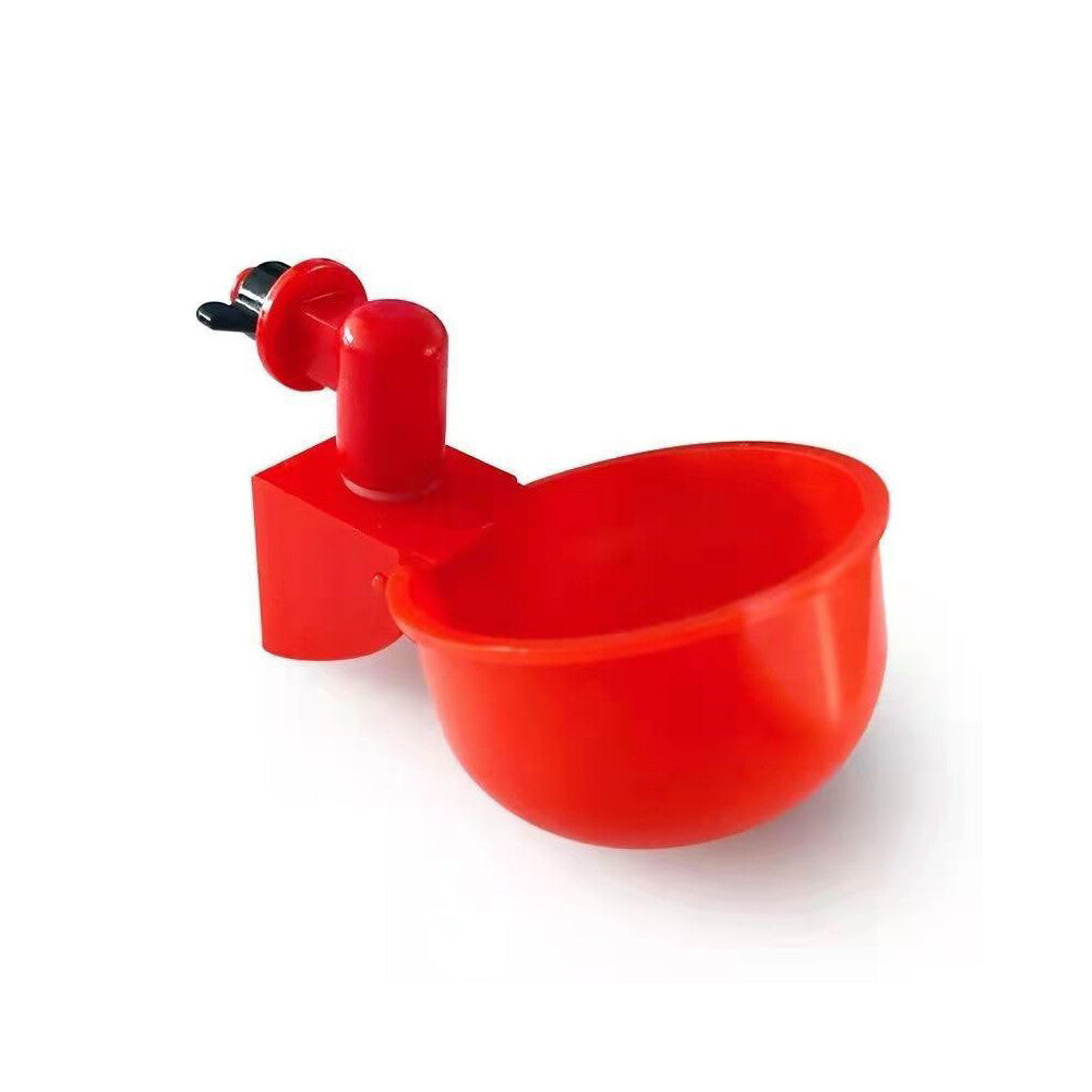 US 10 Pc Automatic Poultry Water Cups Drinker Chicken Duck Goose Turkey Quail