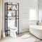 3-Tier Bathroom Storage Shelf over Toilet Rack Organizer Freestanding Shelving