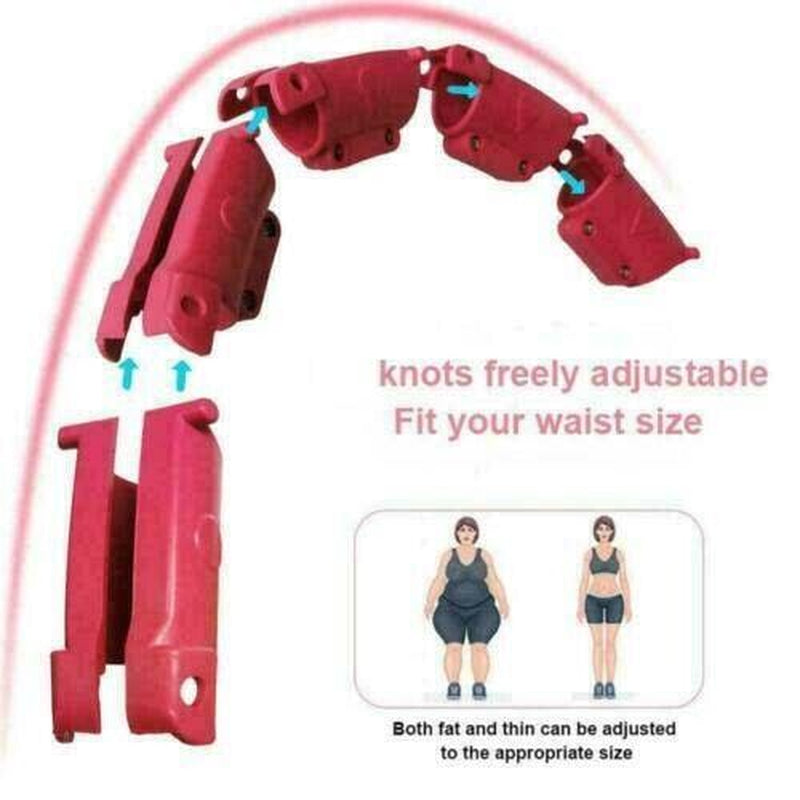 Custom Knots Weighted Hoola Fitness Hoop Adult Smart Hula Thin Waist Weight Loss
