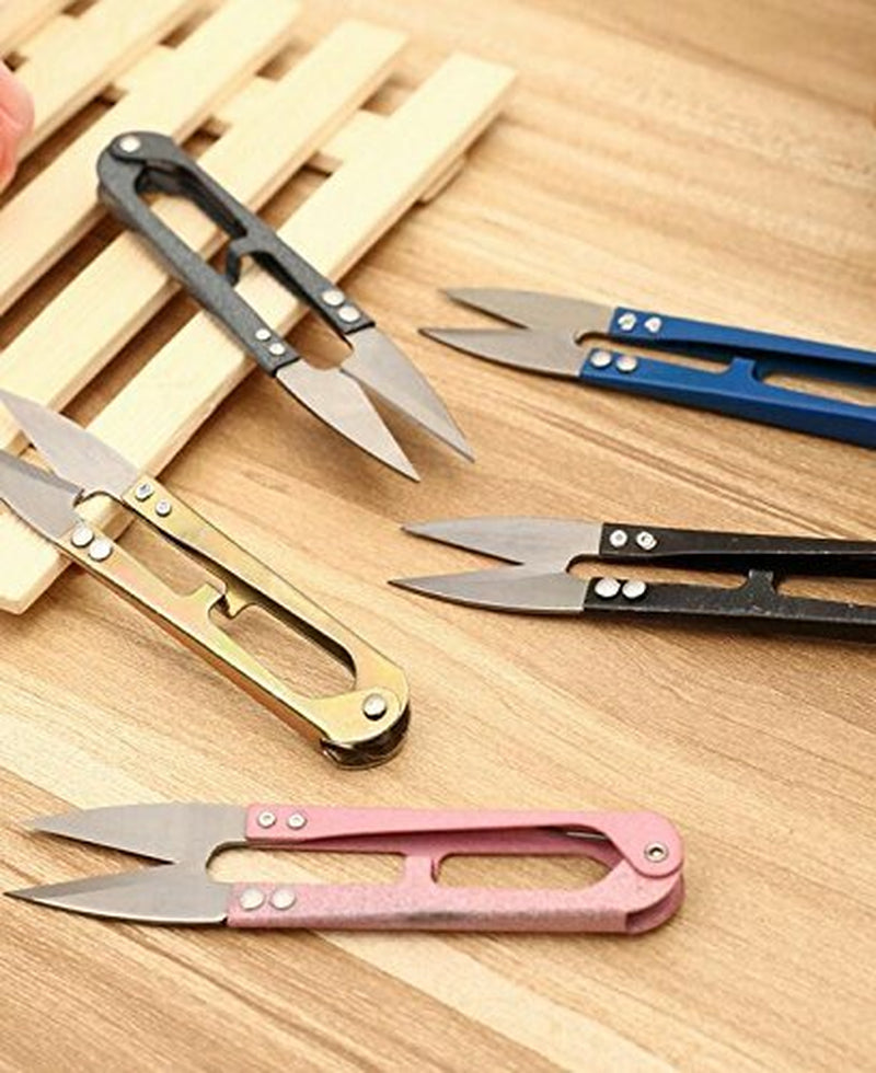 5-Pack Embroidery Sewing Snips – Thread Cutter Scissors & Yarn Nippers Set