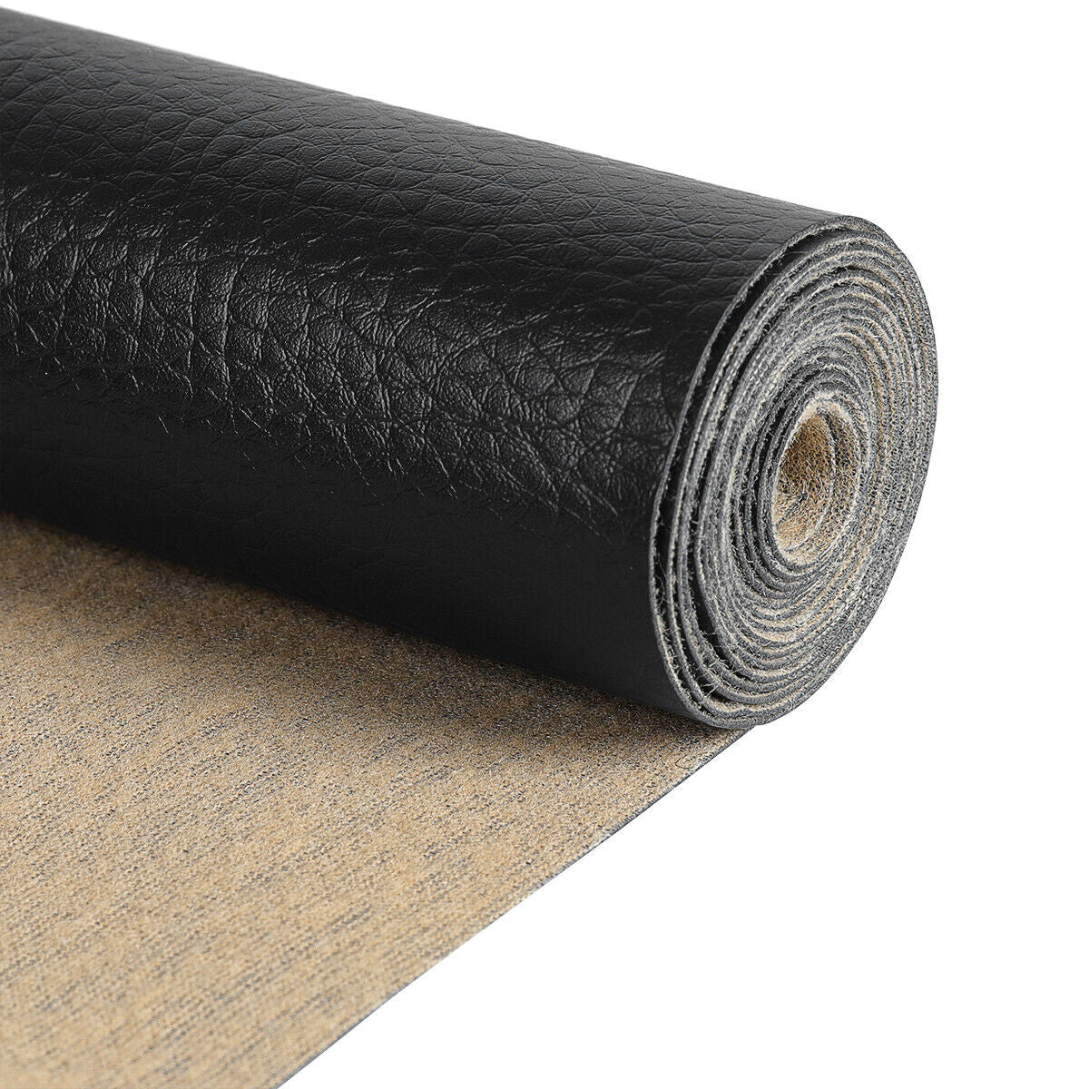5 Yards 54" Wide Vinyl Faux Leather Fabric – Waterproof Upholstery Material for Auto, Marine, Crafts, Sewing, DIY Projects & Home Decor