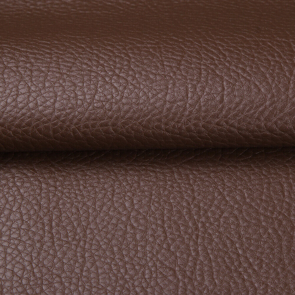 5 Yards 54" Wide Vinyl Faux Leather Fabric – Waterproof Upholstery Material for Auto, Marine, Crafts, Sewing, DIY Projects & Home Decor