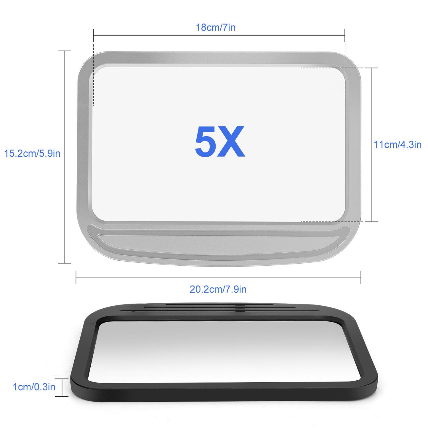 5X Full Page Magnifier – Handheld Magnifying Glass for Low Vision, Clear & Comfortable for Reading | TikTok Essential for Seniors & Hobbyists