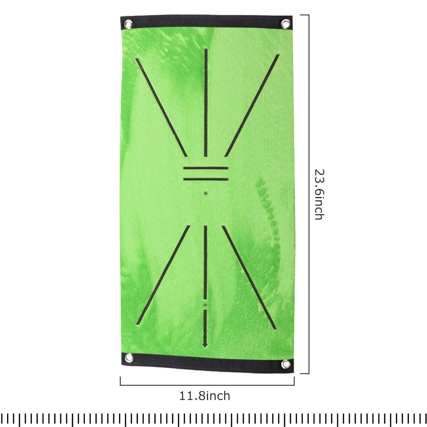 Velvet Golf Training Mat Swing Detection Practice Training Hitting Aid Game Pad