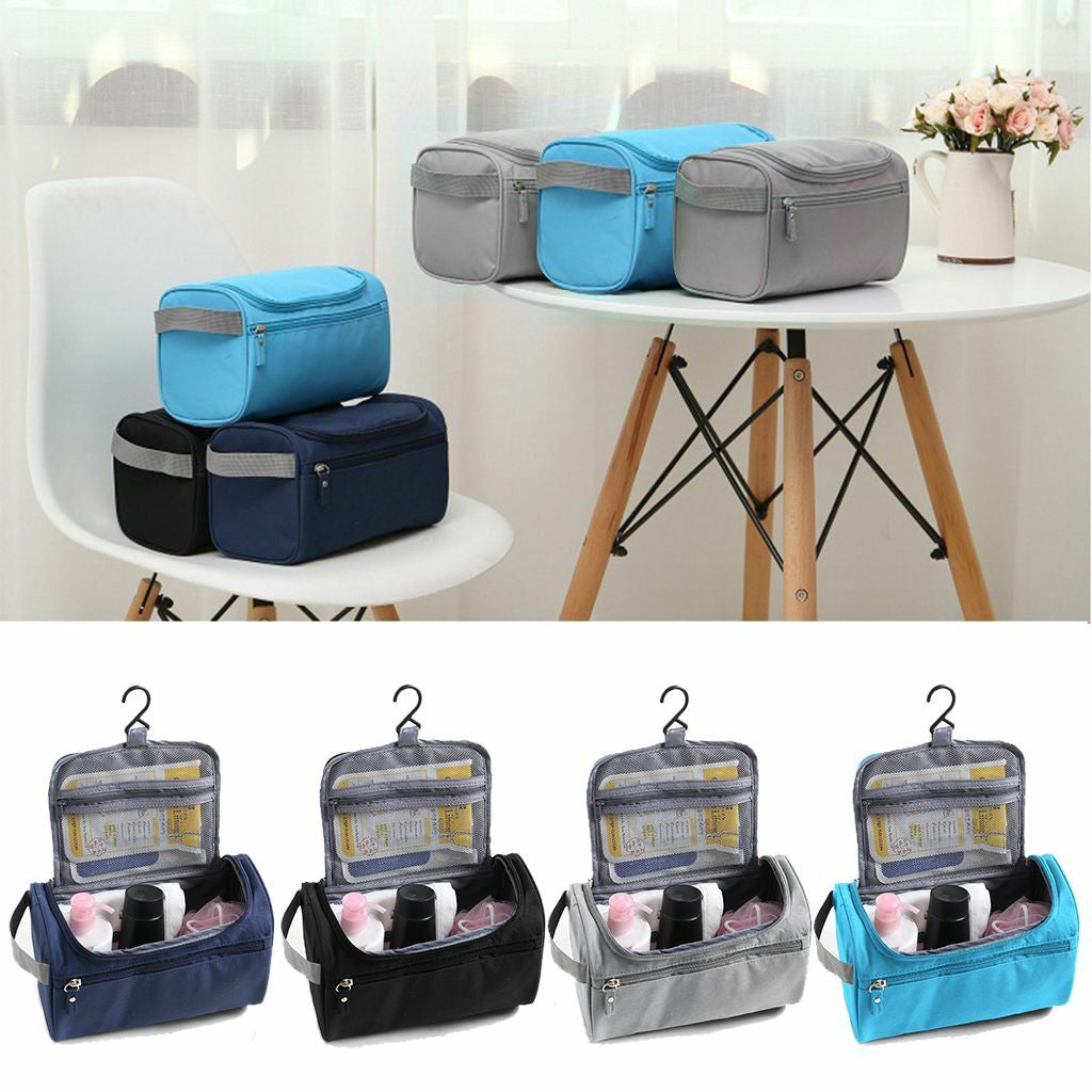Waterproof Toiletry Bag Men Travel Wash Shower Makeup Organizer Portable Case US