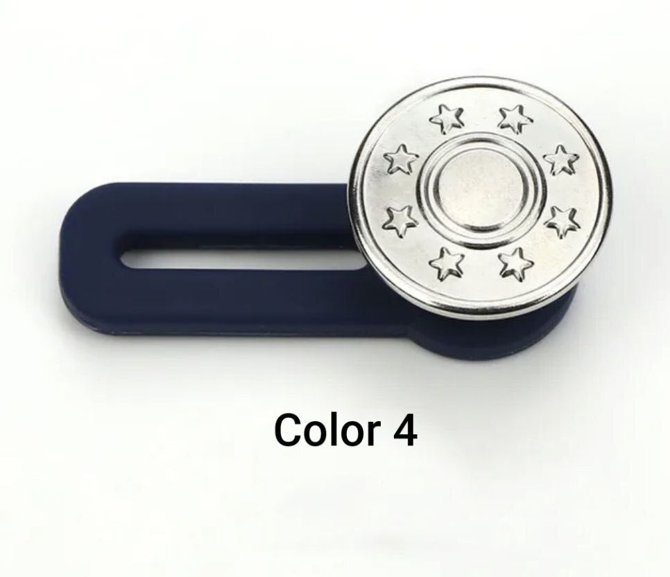 4PCS Expander Button Pants Waist Extender Metal Adjustable Retractable for Jeans
