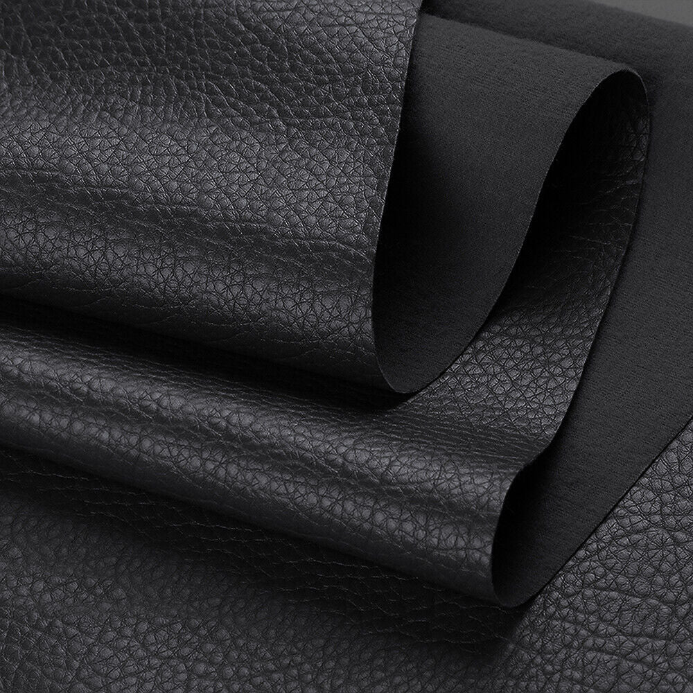 5 Yards 54" Wide Vinyl Faux Leather Fabric – Waterproof Upholstery Material for Auto, Marine, Crafts, Sewing, DIY Projects & Home Decor