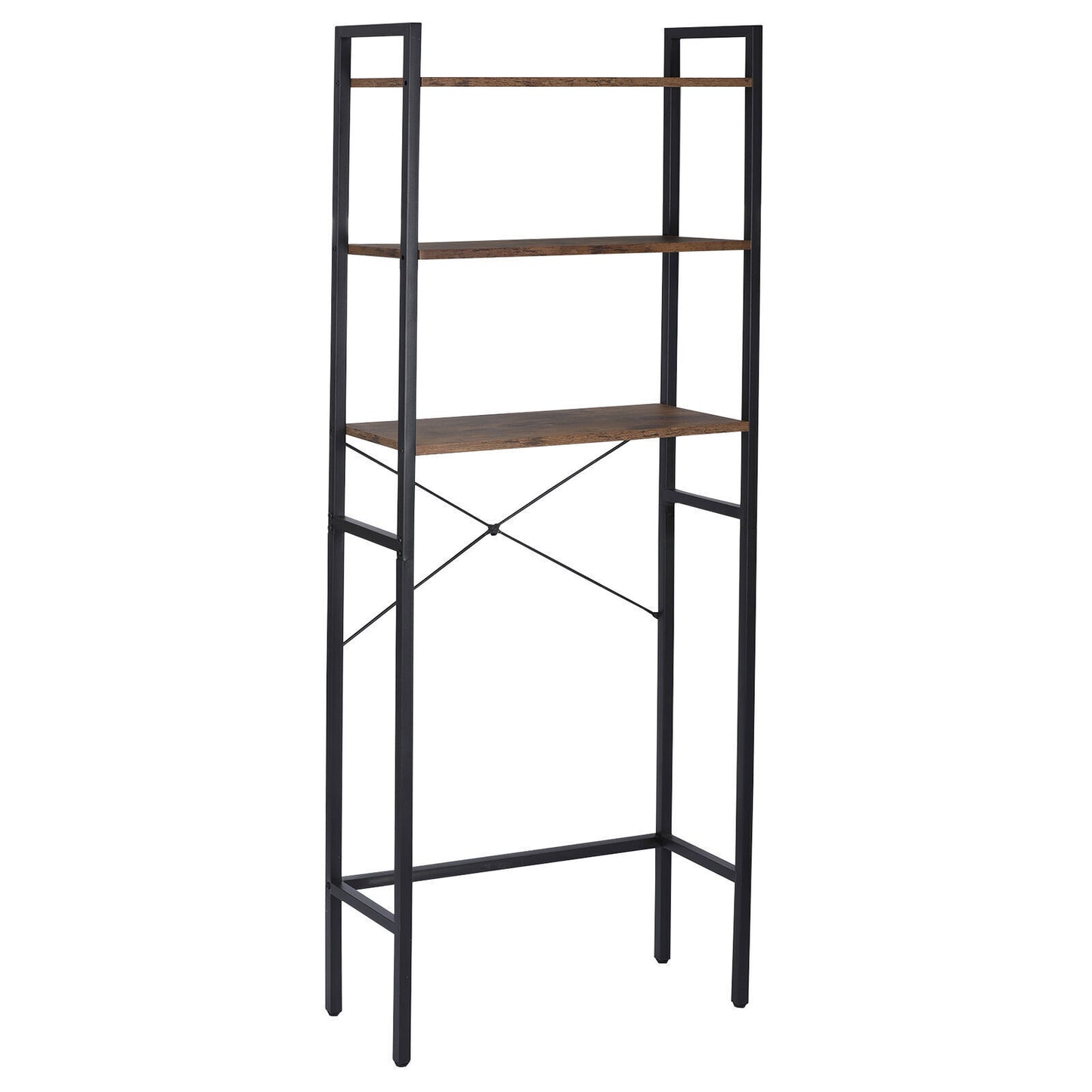 3-Tier Bathroom Storage Shelf over Toilet Rack Organizer Freestanding Shelving