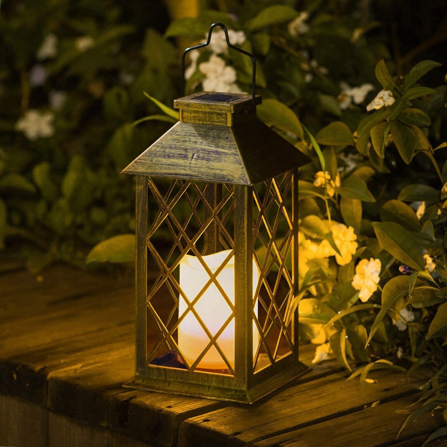 Solar Lantern Hanging Light – LED Outdoor Garden Lamp, Waterproof Yard Decor for Patio | Energy-Efficient, Ambient Lighting | TikTok Garden Vibe Must-Have