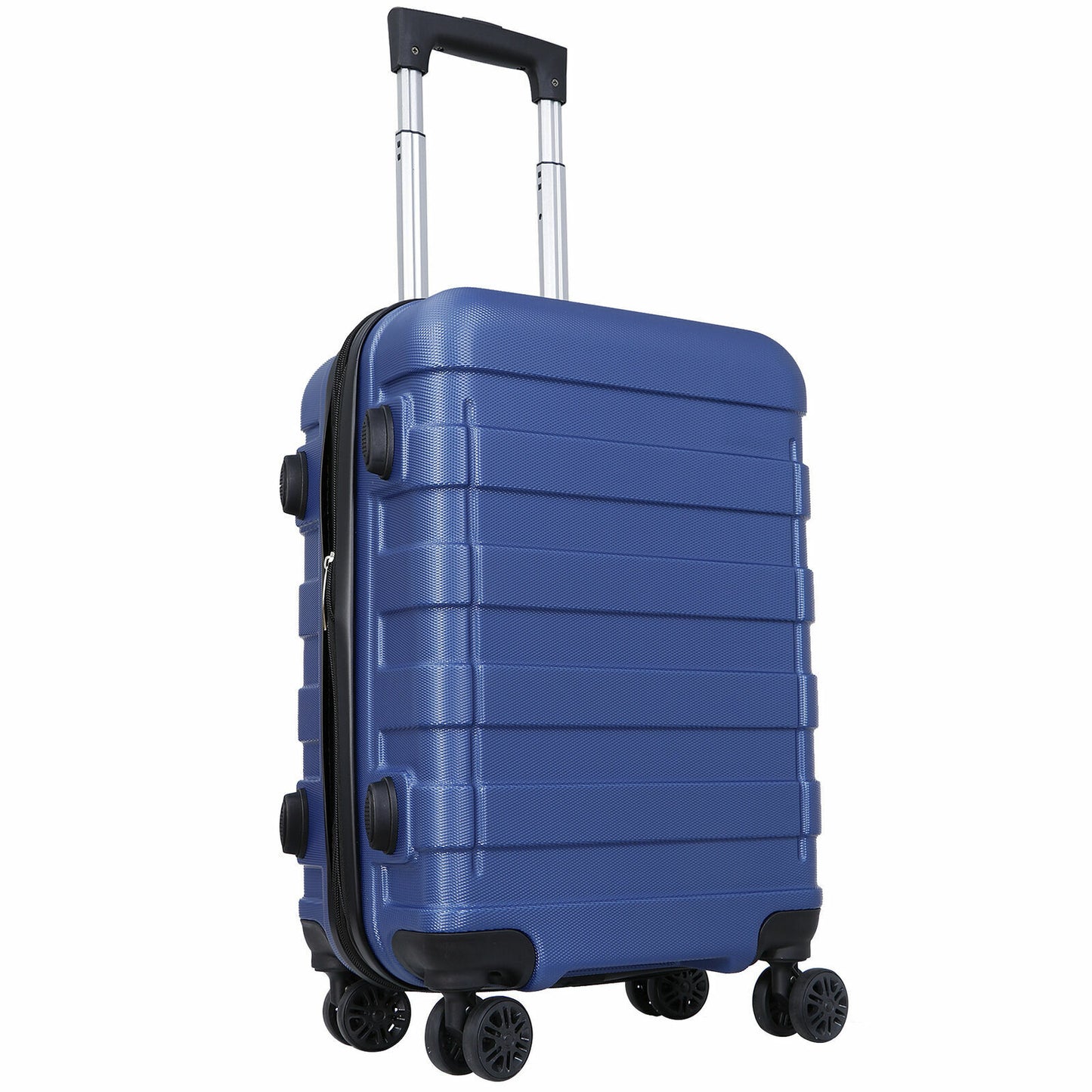 21" Spinner Carry-On Luggage Suitcase Wheels Expandable Travel Bag Hardside