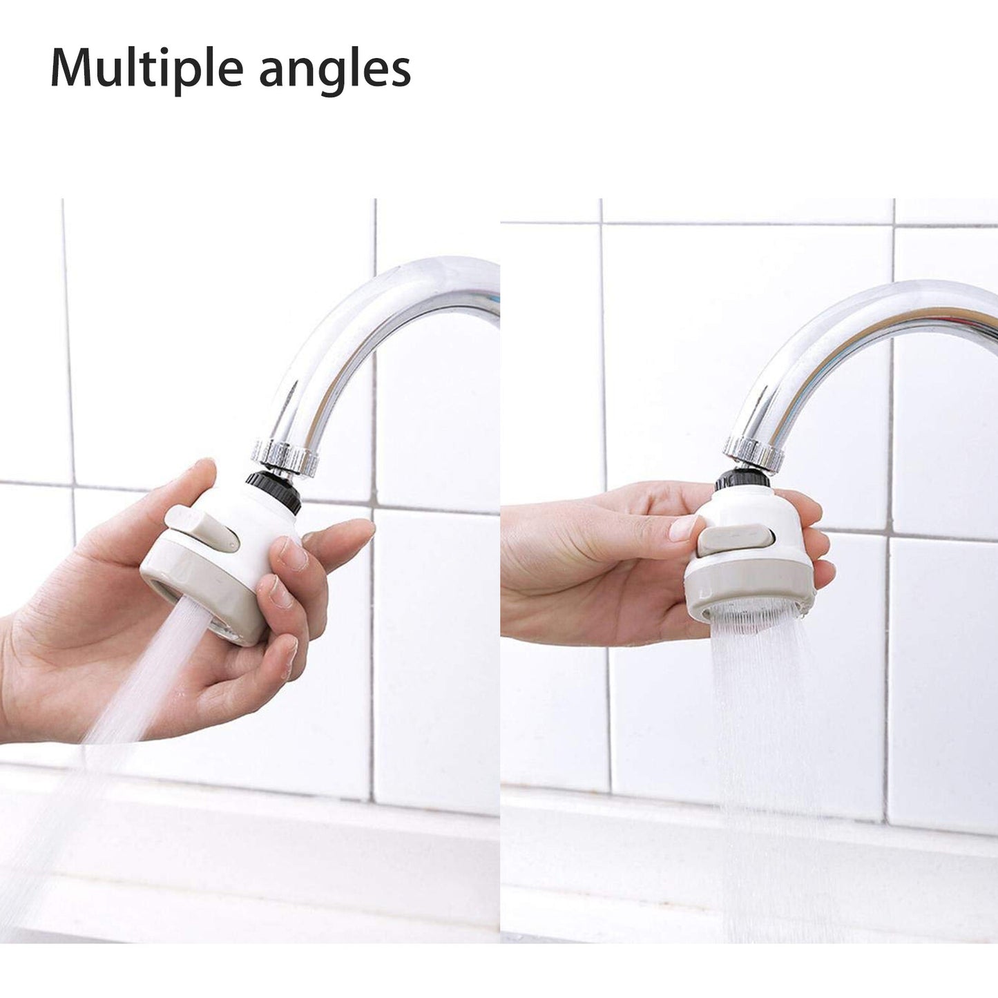 360° Swivel Faucet Spray Head – Kitchen Sink Water Filter System Attachment | Easy Clean, Splash-Proof, TikTok Viral Replacement Part & Sink Upgrade
