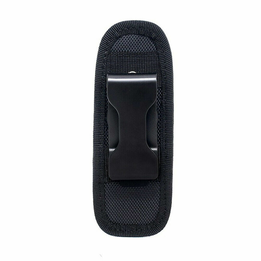 Tactical Nylon Molle Flashlight Holder Belt Holster Flashlight Torch Case Pouch