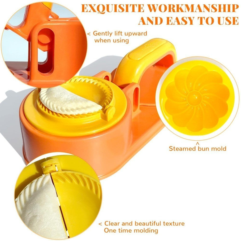 3-In-1 Multi-Function Dumpling Production Press DIY Dumpling Skin Dough Press