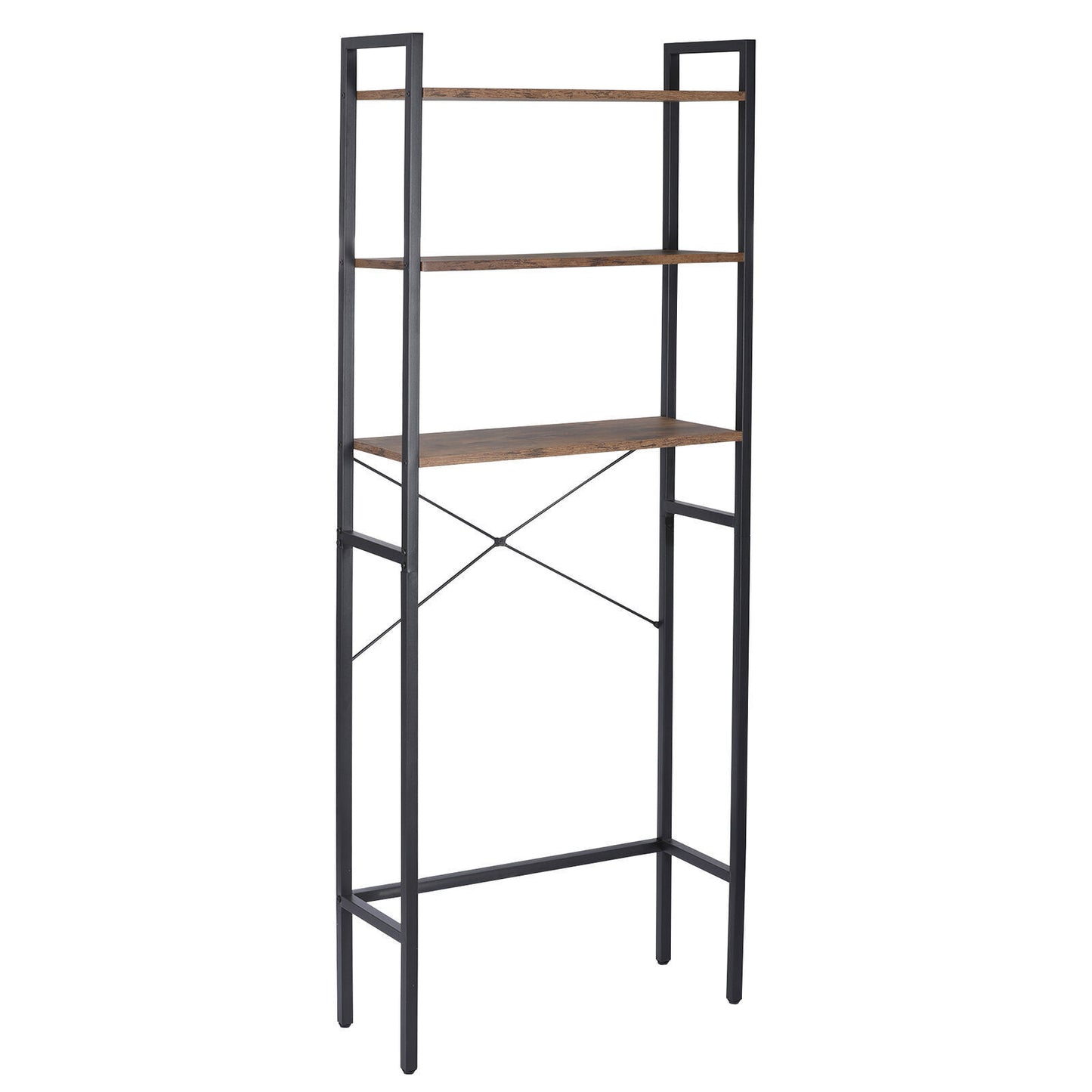 3-Tier Bathroom Storage Shelf over Toilet Rack Organizer Freestanding Shelving