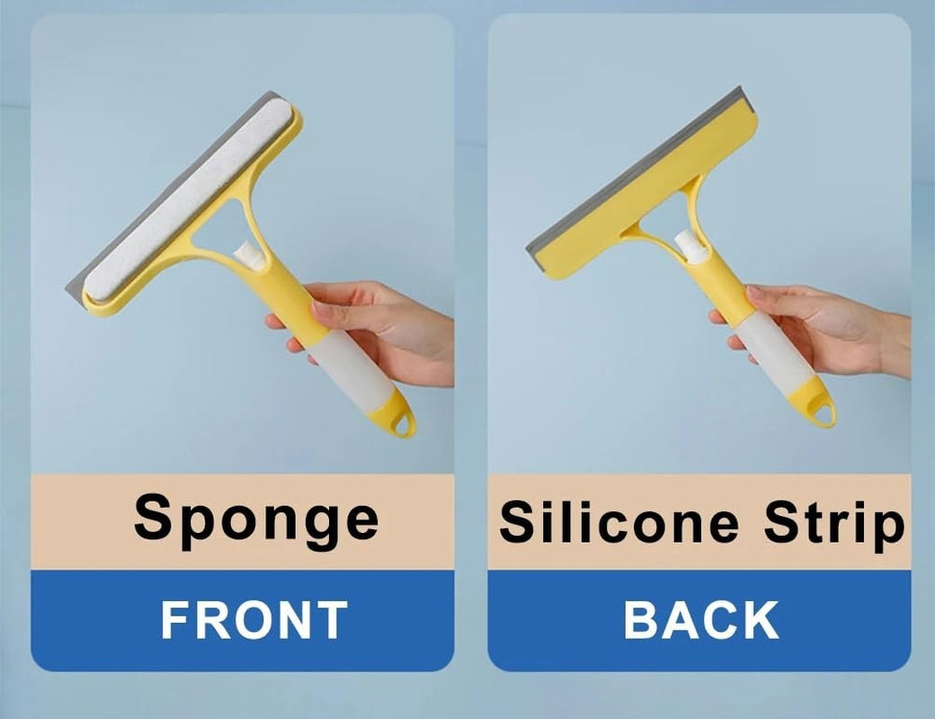 3-In-1 Window Cleaning Multi-Tool, Glass Hanging Knife with Spray