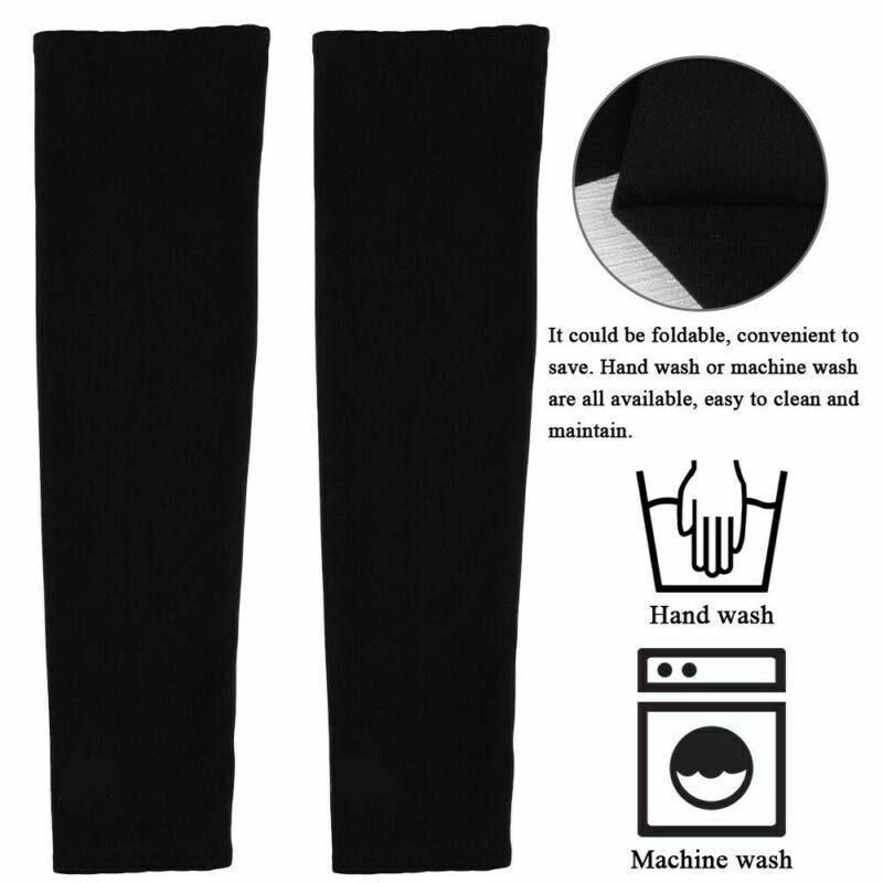 Cooling Arm Sleeves UV Sun Protection, Sweat-Wicking, Breathable Compression for Sports, Cycling, Golf, Hiking & Outdoor Activities – 5 Pairs