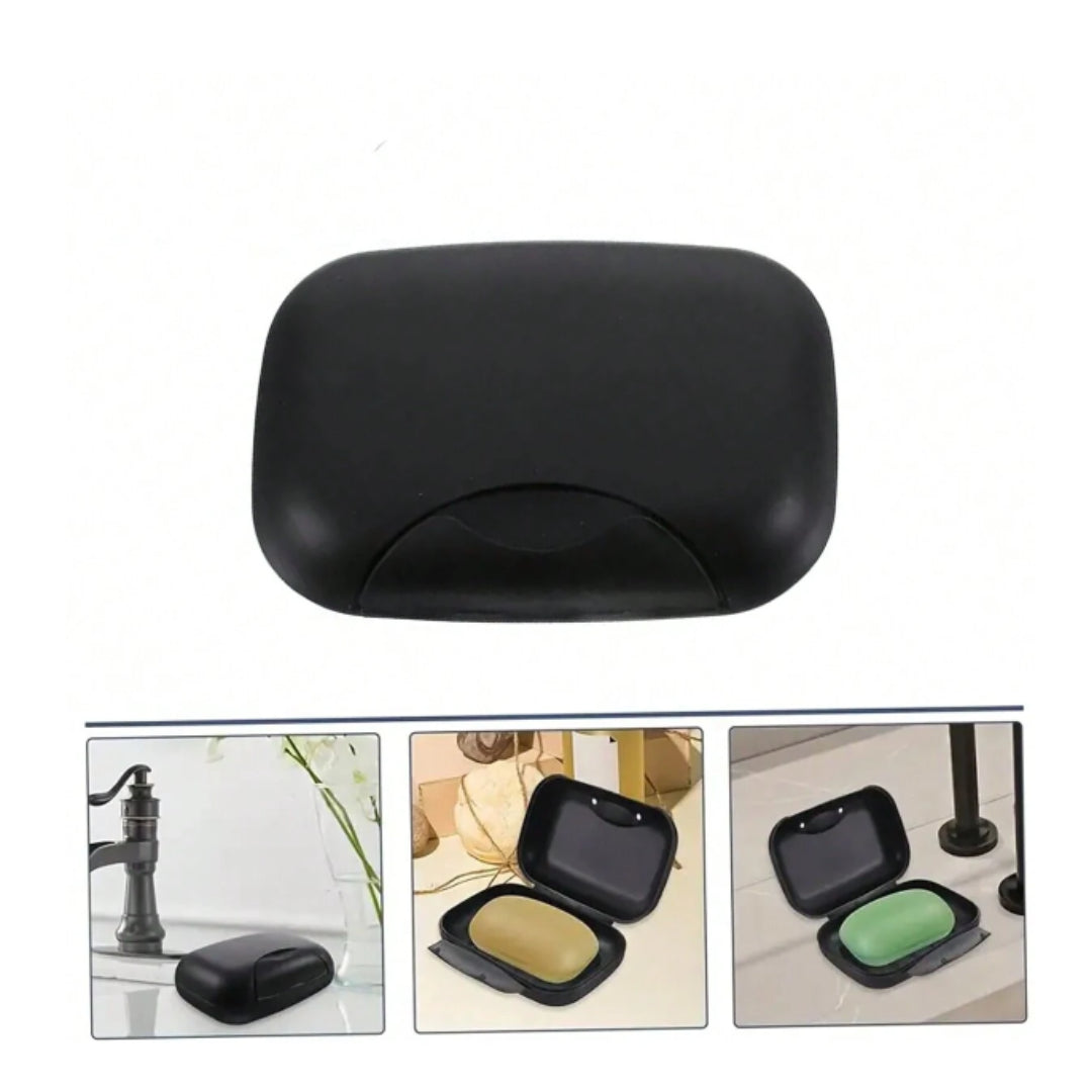 2Pcs Soap Box Holder, Portable Plastic Travel Case – Leak-Proof Soap Dish for Bathroom & Shower, Compact & Durable Travel Accessory for Home & On-the-Go!
