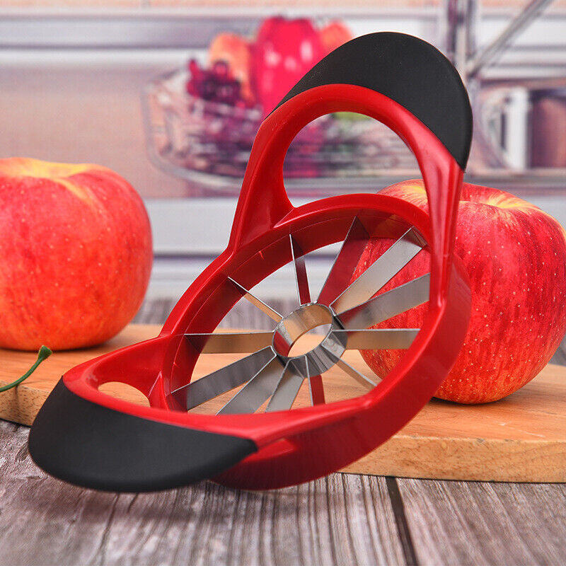 12-Blade Apple Slicer Stainless Steel Ultra-Sharp Apple Corer New