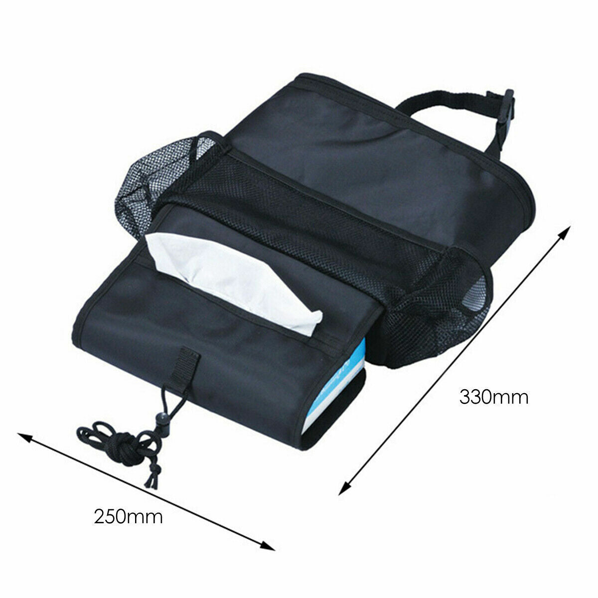 2PC Car Seat Back Hanger Organizer Multi-Pocket Storage Bag Holder Cooler Travel