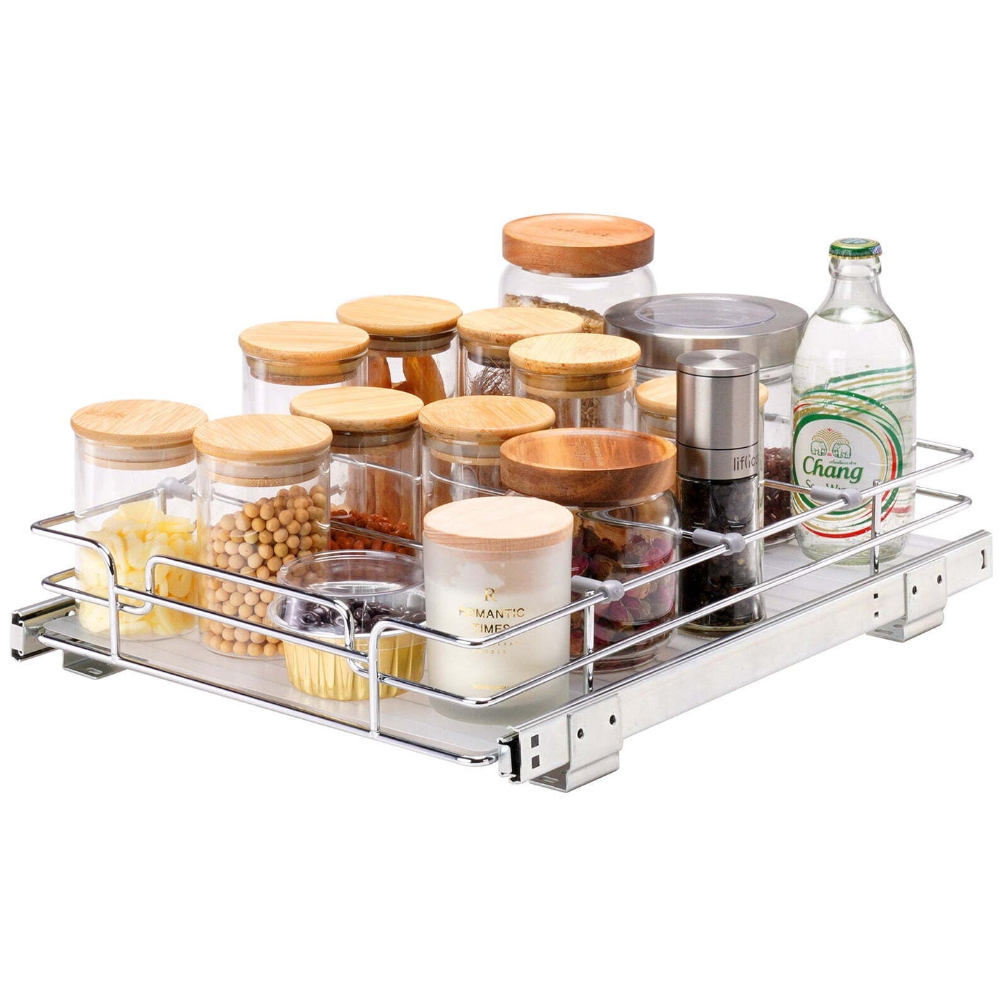 11.5 X 16.5 Inch Wire Drawer Basket Pull Out Cabinet under Sink Organizer