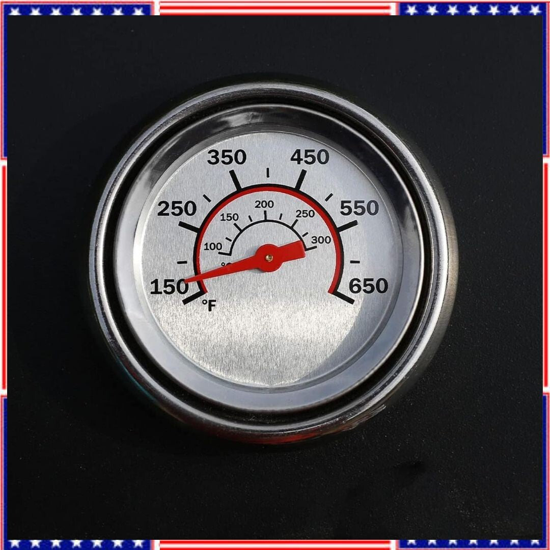 1.8" Lid Temperature Gauge for Charbroil Grill Thermometer Replacement
