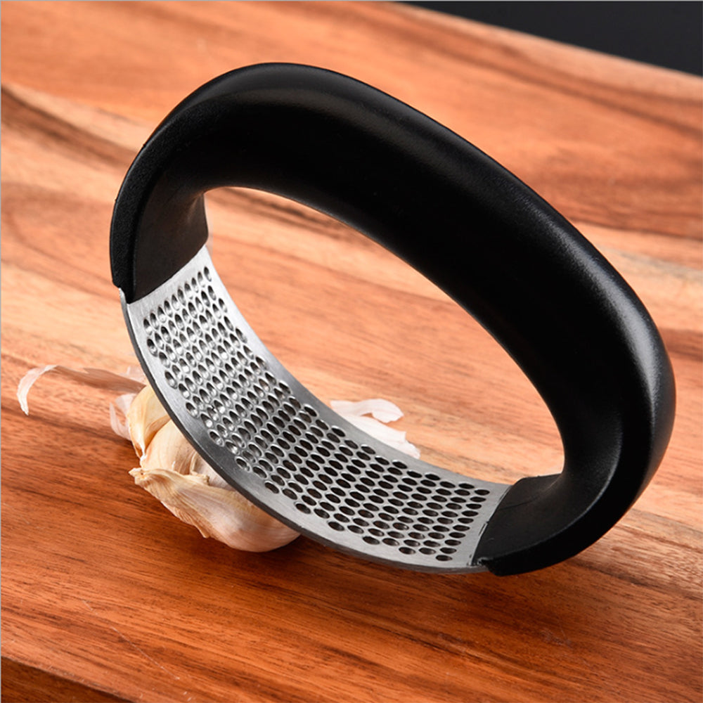 Garlic Press Crusher Mincer Chopper Peeler Squeeze Ginger Cutter Stainless Steel