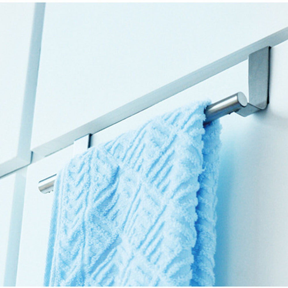 2X Large over Cabinet Door Towel Rack Bar Hook Kitchen Storage Shelf Holders USA