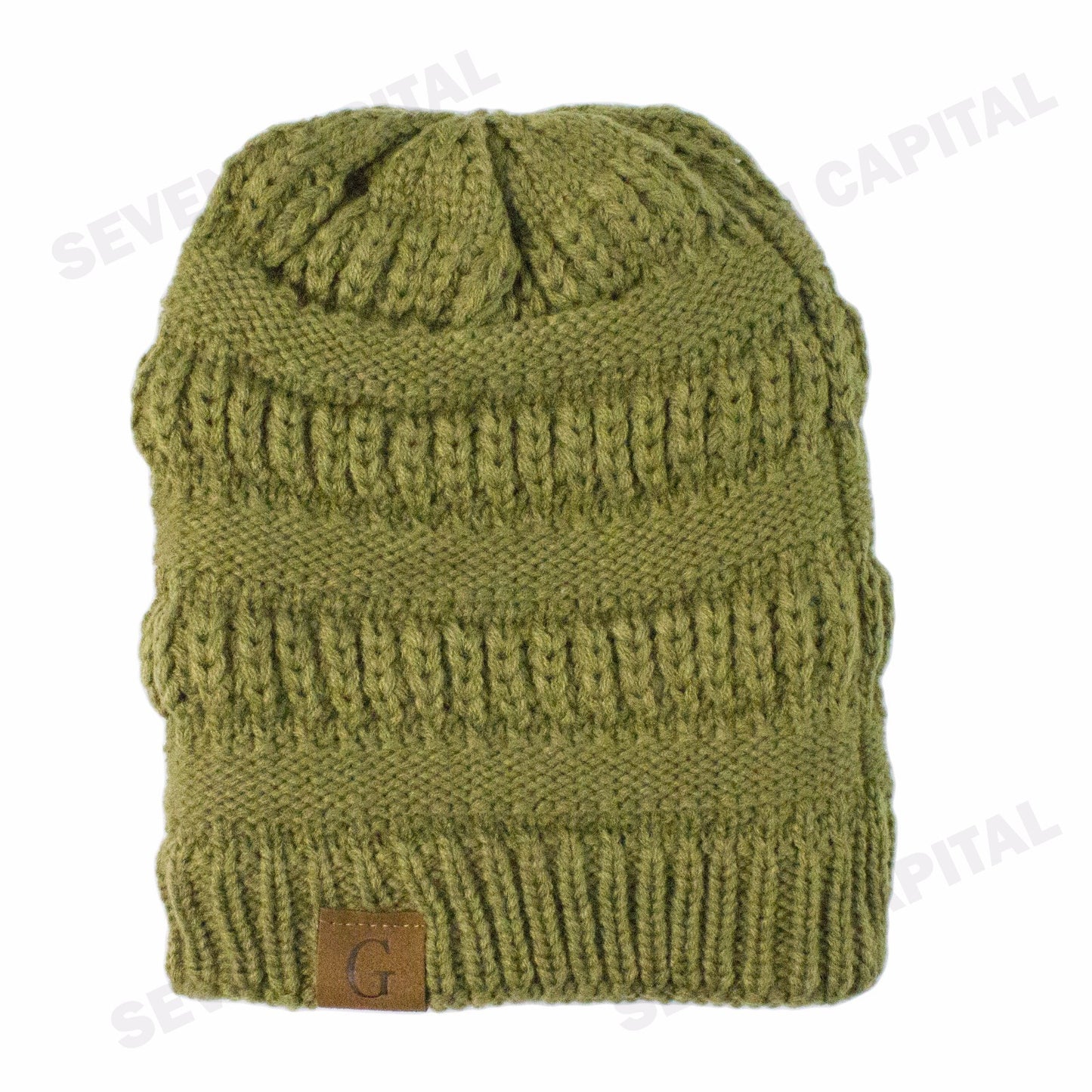 Women'S Men Knit Slouchy Baggy Beanie Oversize Winter Hat Ski Fleece Slouchy Cap