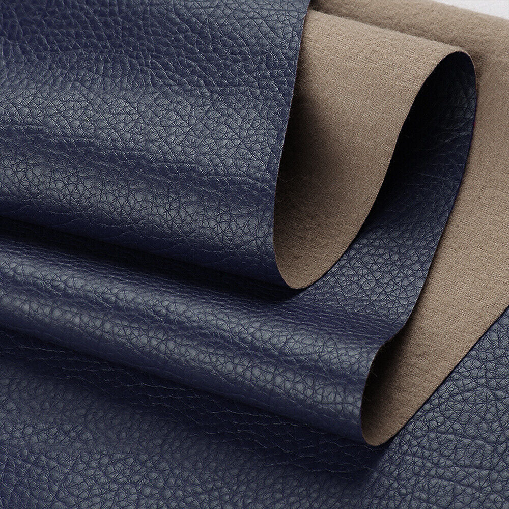 5 Yards 54" Wide Vinyl Faux Leather Fabric – Waterproof Upholstery Material for Auto, Marine, Crafts, Sewing, DIY Projects & Home Decor