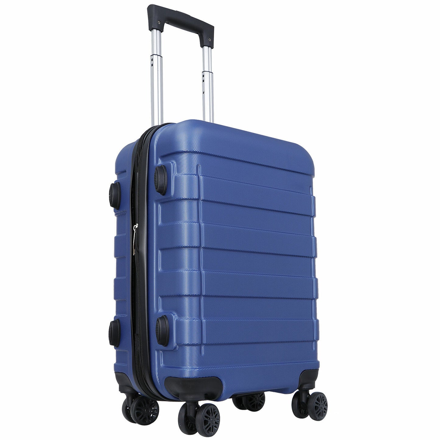 21" Spinner Carry-On Luggage Suitcase Wheels Expandable Travel Bag Hardside
