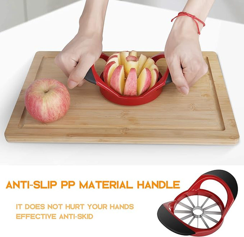 12-Blade Apple Slicer Stainless Steel Ultra-Sharp Apple Corer New