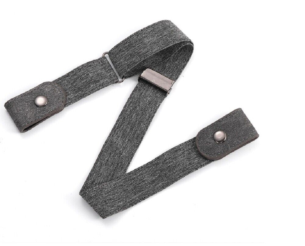 5-Pack No-Buckle Elastic Waist Belts – Comfortable, Adjustable Stretch Belts for Men & Women, Hassle-Free Fit for Jeans, Pants & Everyday Wear