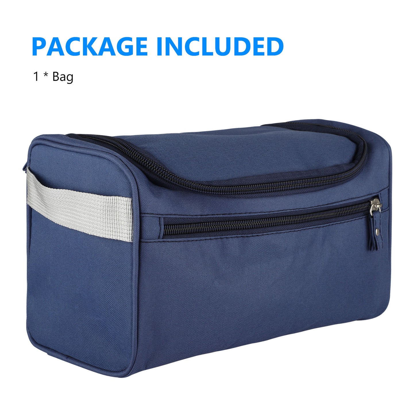 Travel Essential Waterproof Toiletry Bag – Shaving & Makeup Organizer for Travel, Gym, or Daily Use | Durable Wash Bag Case Must-Have