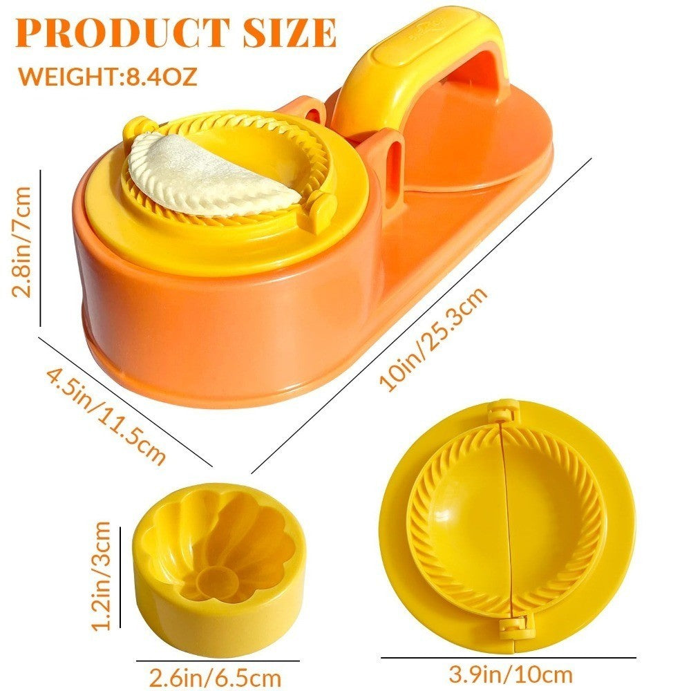 3-In-1 Multi-Function Dumpling Production Press DIY Dumpling Skin Dough Press