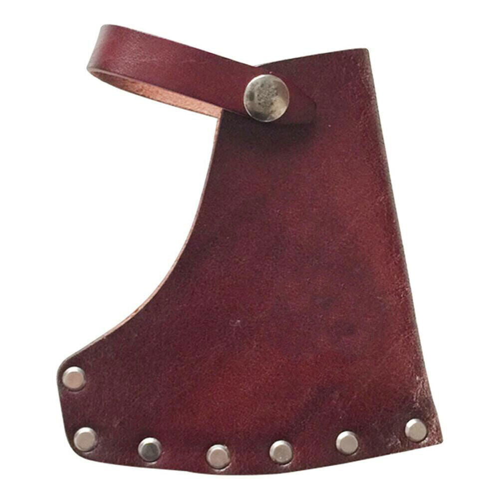 1Pc Leather Axe Holder Hatchet Lanyard Blade Sheath Head Cover Protector USA