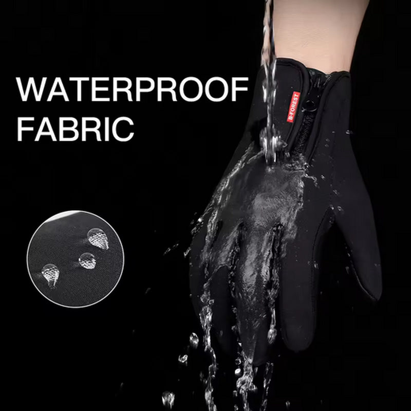 Thermal Waterproof Winter Touch Screen Ski Gloves for Men & Women