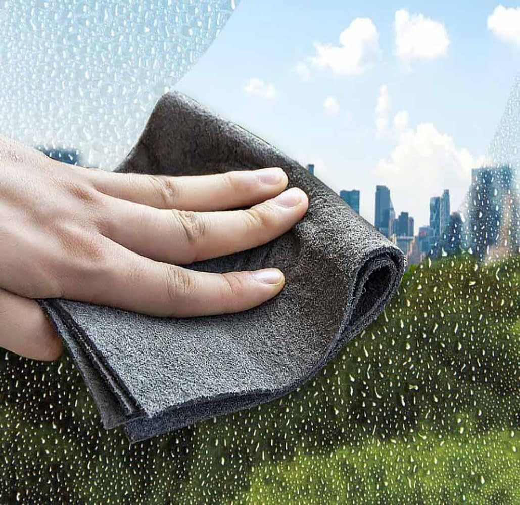 10-Count Magic Cleaning Cloth: Reusable Thickened Streak-Free Microfiber Cloths